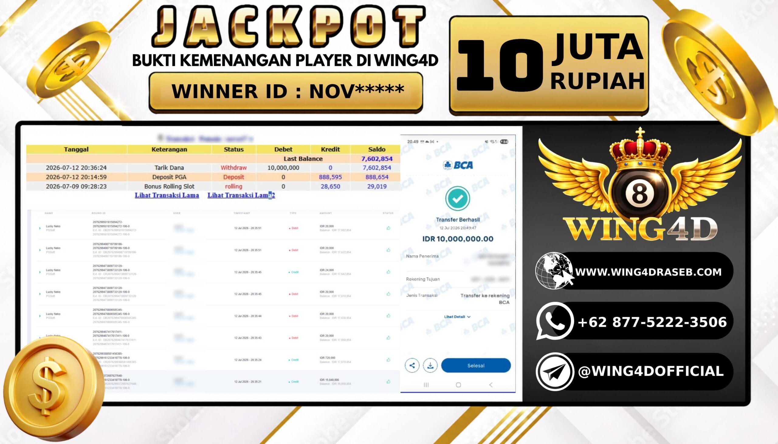 Prediksi WING4D | Prediksi dan RTP Jitu Situs WING4D