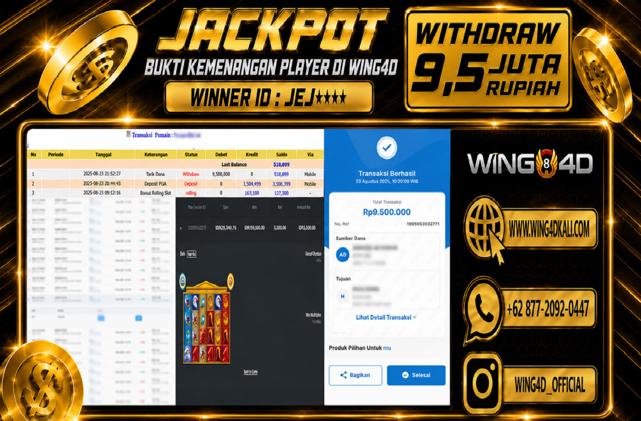 Prediksi WING4D | Prediksi dan RTP Jitu Situs WING4D