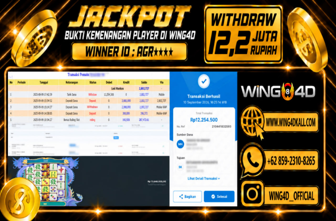 Prediksi WING4D | Prediksi dan RTP Jitu Situs WING4D