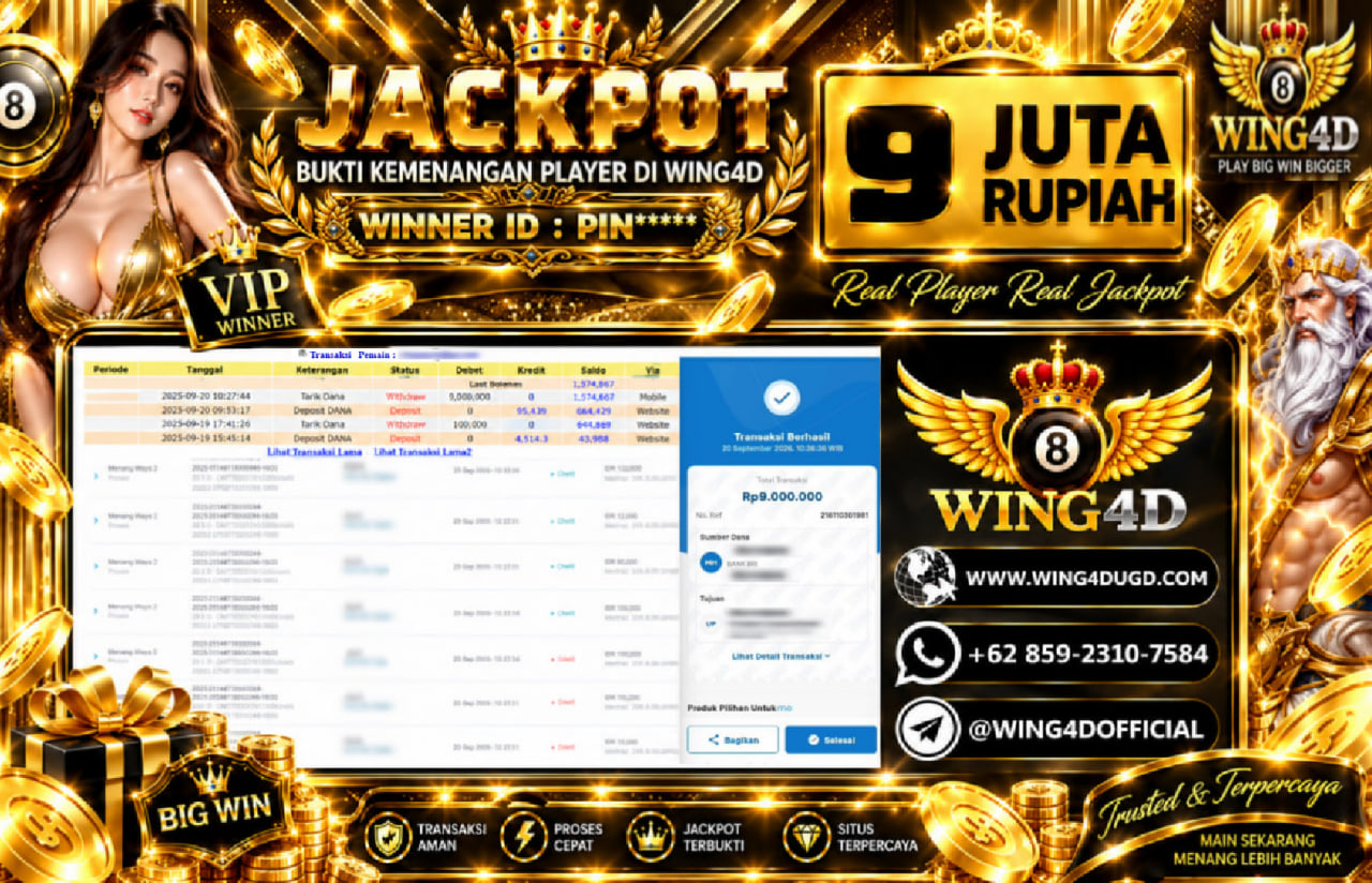 Prediksi WING4D | Prediksi dan RTP Jitu Situs WING4D