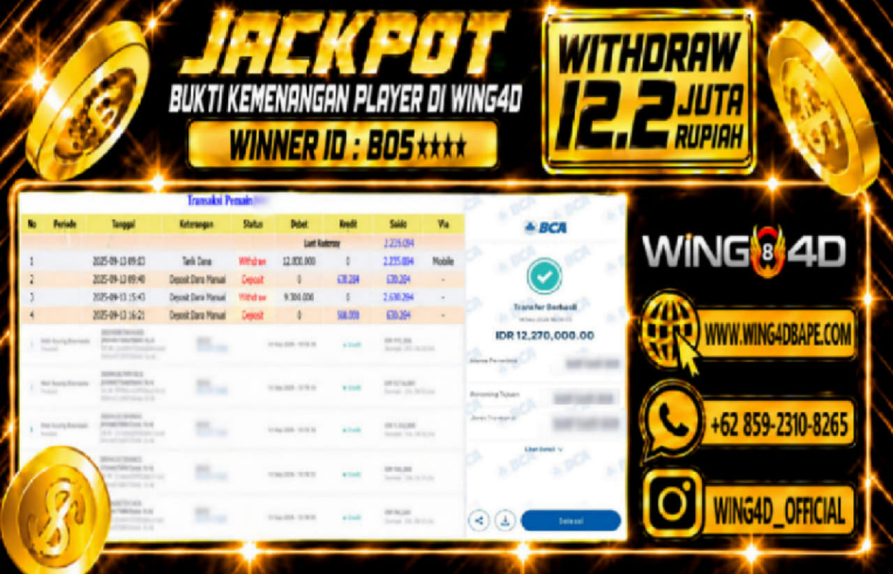 Prediksi WING4D | Prediksi dan RTP Jitu Situs WING4D