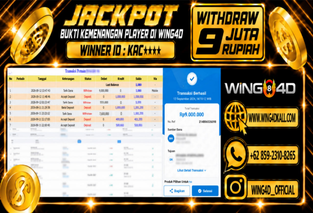 Prediksi WING4D | Prediksi dan RTP Jitu Situs WING4D