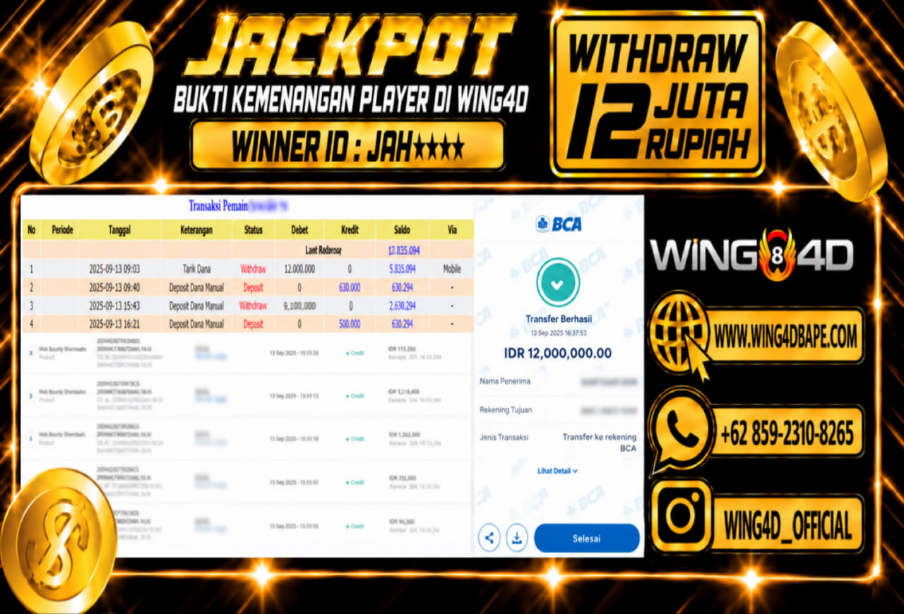 Prediksi WING4D | Prediksi dan RTP Jitu Situs WING4D