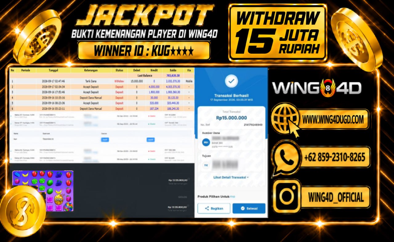 Prediksi WING4D | Prediksi dan RTP Jitu Situs WING4D