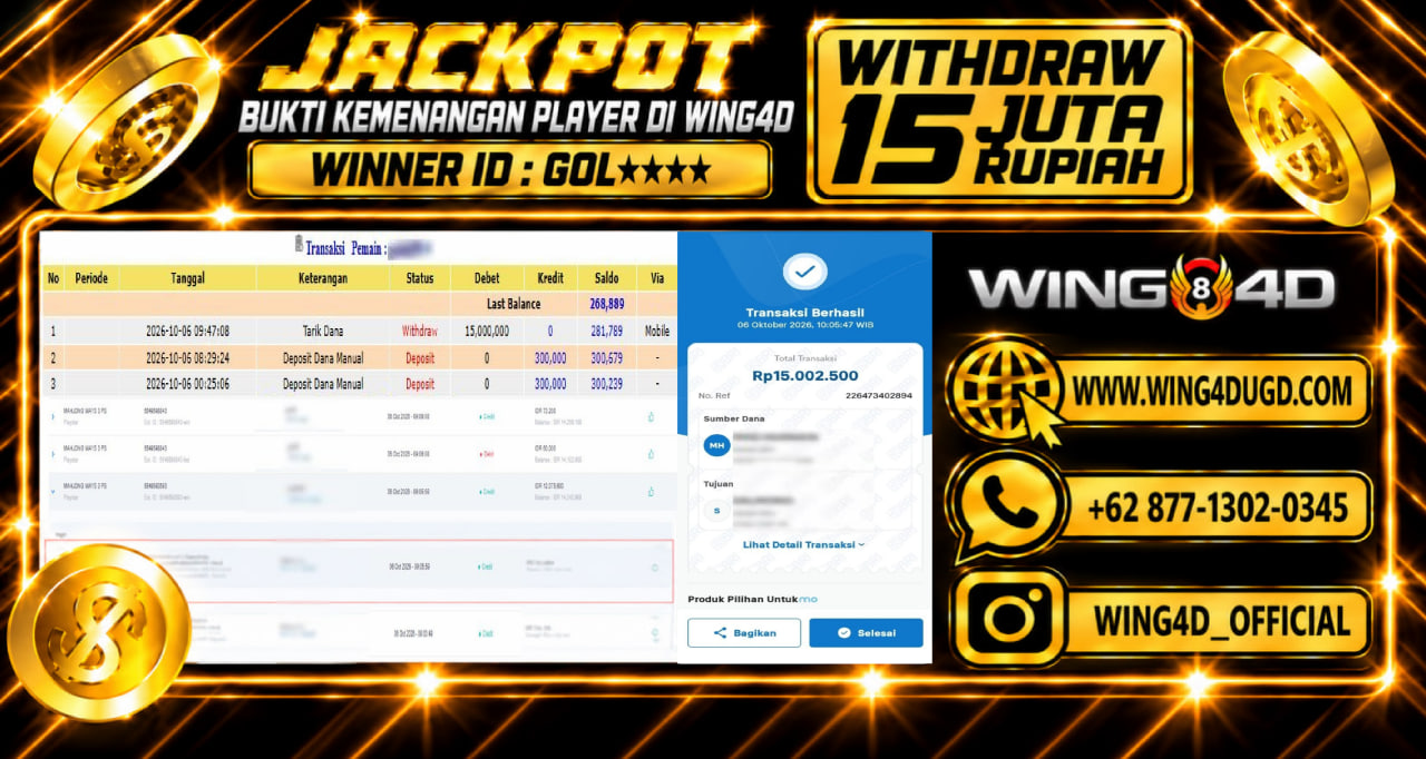 Prediksi WING4D | Prediksi dan RTP Jitu Situs WING4D