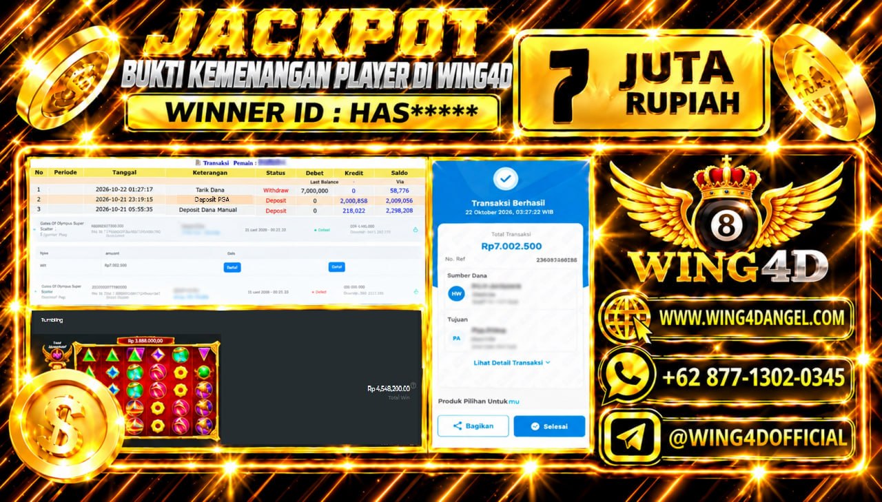 Prediksi WING4D | Prediksi dan RTP Jitu Situs WING4D