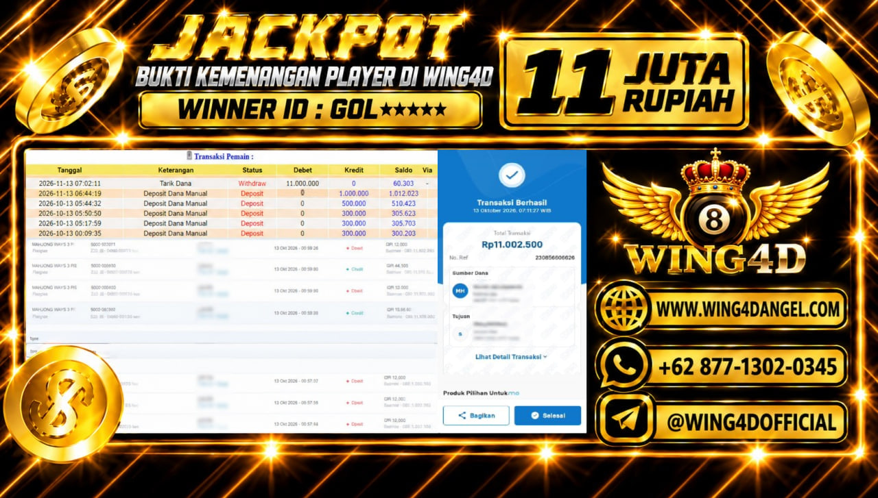 Prediksi WING4D | Prediksi dan RTP Jitu Situs WING4D