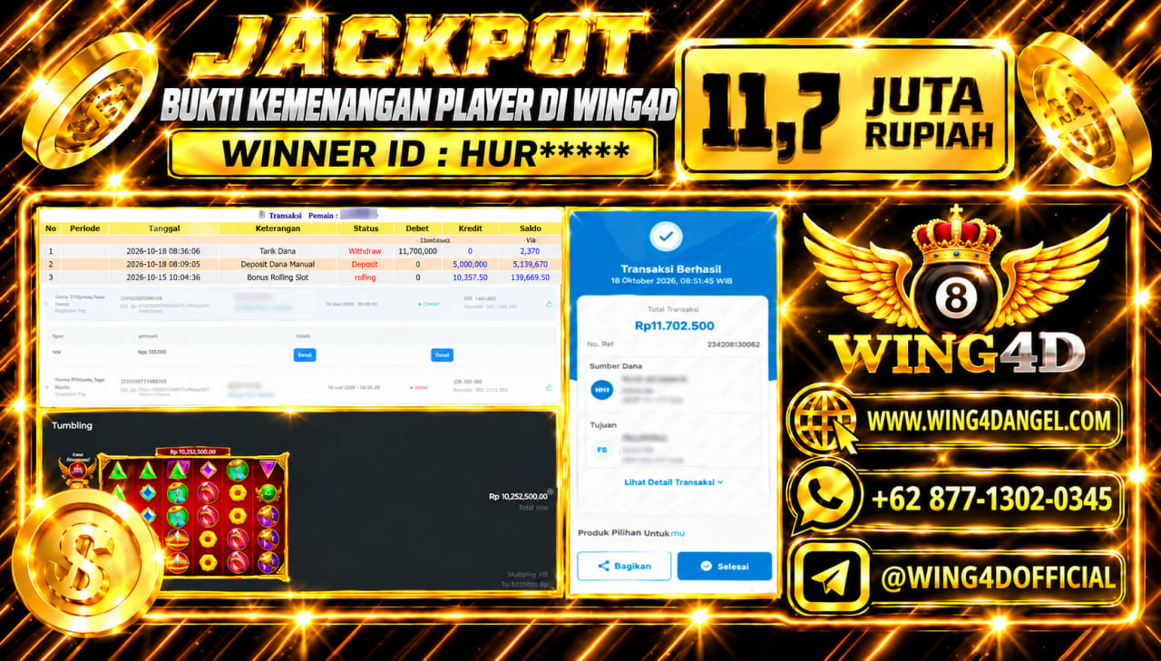 Prediksi WING4D | Prediksi dan RTP Jitu Situs WING4D